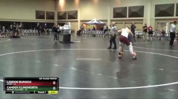 125 lbs Finals (2 Team) - Camden Illingworth, Indiana Assassins vs Landon Burgess, AYWO