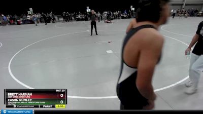 215 lbs Champ. Round 1 - William McWhorter, NB Elite Wrestling Club vs Nathan Klatt, Minnesota