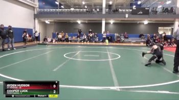 90 lbs Round 1 (6 Team) - Ayden Hudson, St. Edward vs Cooper Luck, Perrysburg