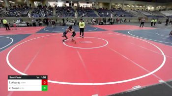 73 lbs Semifinal - Trent Sewell Alvarez, Trent Sewell vs Xzavier Saenz, ReZults Wrestling