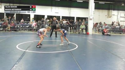 75 lbs Round Of 32 - Talan Berube, ME vs Mason Betterman, CO