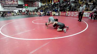 144 lbs Cons. Round 2 - Damon Sepulveda, Temescal Canyon vs Eduardo Bojorquez, Paramount