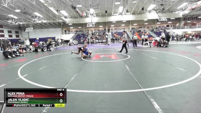 149 lbs Cons. Semi - Alex Pena, Wayland Baptist (Texas) vs Jalen Vladic, Providence (Mont.)