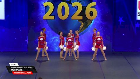 World Class All Star Dance - Ultimate [2026 Senior Small Pom Semis] 2026 The Dance Worlds