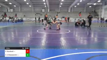 113 lbs Consolation - Patrick Burdsall, VA vs Vinnie D'Alessandro, OH