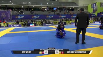 Chelsea L. Valenzo Duggan vs Gitte Wolput 2026 European Jiu-Jitsu IBJJF Championship