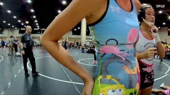 130 lbs 1st & 3rd (16 Team) - Ava Ives, Team Arkansas vs Ella Kerth, Fairly Odd Wrestlers