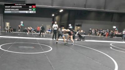 141 lbs Semifinal - Colby Longanacre, Cowley College vs Kaden Wallace, Oklahoma City