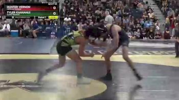 132 lbs Quarterfinal - Tyler Kaahanui, Slam! Nevada vs Hunter Vernon, Faith Lutheran