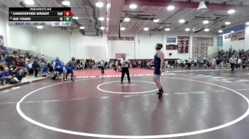 285 lbs Round Of 16 - Christopher Wright, Plainville vs Ian Young, Haddam-Killingworth