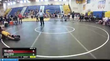 132 lbs Quarters & Wb (16 Team) - Evan Pena, Wellington vs Rey Ortiz, Team Osceola