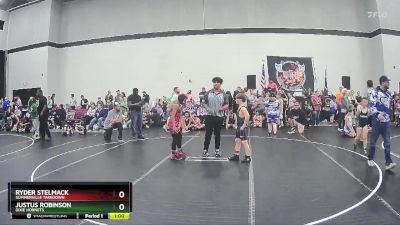 100/105 Round 1 - Ryder Stelmack, Summerville Takedown vs Justus Robinson, Dixie Hornets