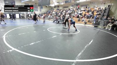 144 lbs Champ. Round 2 - Jackson Delight, Pacifica (Garden Grove) vs Benjamin Turley, Costa Mesa
