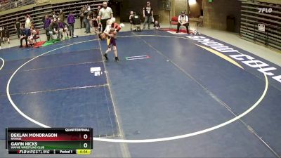 47 lbs Quarterfinal - Deklan Mondragon, Ravage vs Gavin Hicks, Wayne Wrestling Club