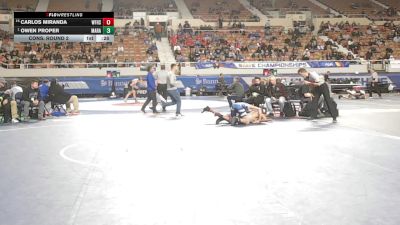 146 -D1 Cons. Round 2 - Carlos Miranda, Williams Field High School vs Owen Proper, Marana High School