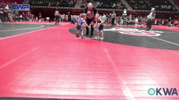 37 lbs Rr Rnd 1 - Conway Welden, RAW vs Ryder Scott, Verdigris Youth Wrestling
