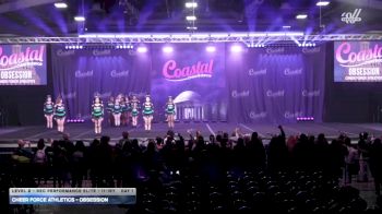 Cheer Force Athletics - Obsession [2026 L2 - Rec Performance Elite - 11-18Y Day 1] 2026 Coastal at the Capitol Super Nationals