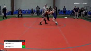 80 lbs Quarterfinal - Preston Bobillot, Trwc vs Patrick Marino, Howell Predators