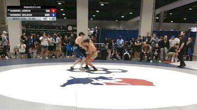 72 kg Champ. Rd Of 32 - Gabriel Lemos, Temecula Valley vs Dominic Wilson, Ranger 47 Wrestling Club