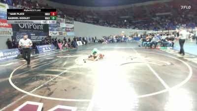 2A/1A Boys 175 Quarterfinal - Sam Platz, Union / Cove Boys vs Gabriel Dooley, Waldport Boys