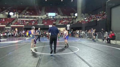 114 lbs Cons. Round 3 - Rayne Emmett, Stillwater Gladiators vs Bayleah Richardson, Summit Wrestling Club