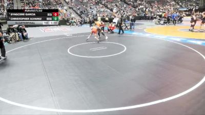 106-5A Quarterfinal - Synscere Garcia, Denver East vs Christopher Alvarez, Mountain Range