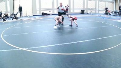 54 lbs Semifinal - Bear Holloway, Mat Demon WC vs Nathaniel Vasquez, Coachella Valley WC