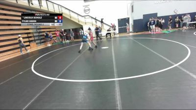 105 lbs Cons. Round 2 - Lincoln Schulz, MN vs Tyler Heers, MN