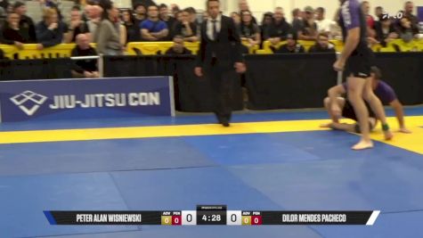 Dilor Mendes Pacheco vs Peter Alan Wisniewski 2025 World IBJJF Jiu-Jitsu No-Gi Championship