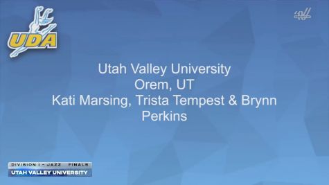 Utah Valley University - Wolverines [2026 Division I - Jazz Finals] 2026 UCA & UDA College Cheerleading and Dance Team National Championship