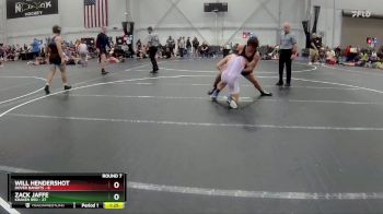 150 lbs Round 7 (8 Team) - Zack Jaffe, Kraken Red vs Will Hendershot, Dover Bandits