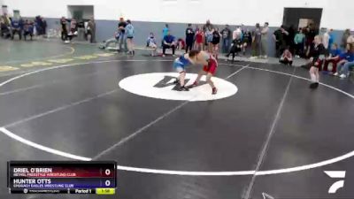 95 lbs Rr3 - Driel O`Brien, Bethel Freestyle Wrestling Club vs Hunter Otts, Chugach Eagles Wrestling Club