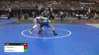 145 lbs Consi Of 32 #1 - Kristofer Ciccarelli, Desert Edge WC vs Matthew Martinez, Crimson Cliffs