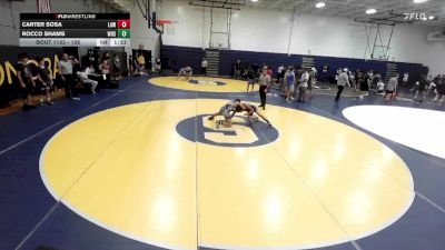 126 lbs Champ. Round 2 - Carter Sosa, LAWC vs Rocco Shams, Westlake High School