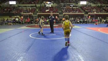 78 lbs Champ. Round 1 - Archer Wenzel, Powell Wrestling Club vs Westin Nelson, Baker Wrestling Club