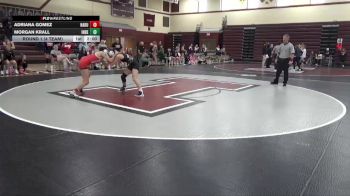 125 lbs Round 1 (4 Team) - Morgan Krall, Independence vs Adriana Gomez, Hampton-Dumont-CAL