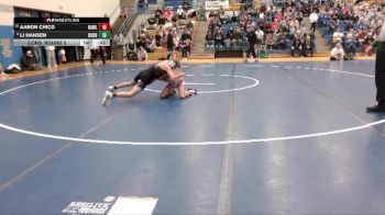 120 lbs Cons. Round 3 - Aaron Chico, Rawlins vs LJ Hansen, Burns/Pine Bluffs
