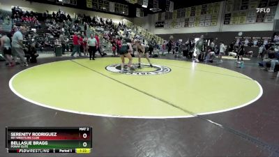 140/150 Round 2 - Bellasue Bragg, Poway Elite vs Serenity Rodriguez, 951 Wrestling Club