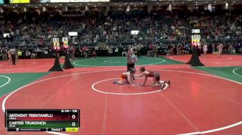 108 lbs Quarterfinal - Anthony Trentanelli, PWLA vs Carter Trukovich, GLN2