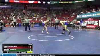 1A-138 lbs Cons. Round 3 - Hayden Fischer, AHSTW vs Kaiden Knaack, Don Bosco