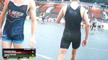 145 lbs Cons. Round 10 - Aidan Taylor, Union City vs Hunter Bras, All American Training Center