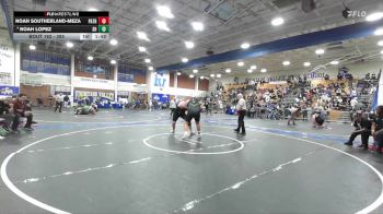 285 lbs Champ. Round 1 - Noah Southerland-Meza, Patriot vs Noah Lopez, South Hills