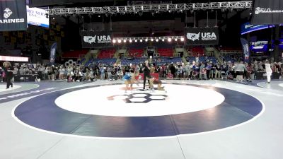 100 lbs Champ. Rd Of 64 - Rhida Martinez, TX vs Vivienne Popadiuc, NM