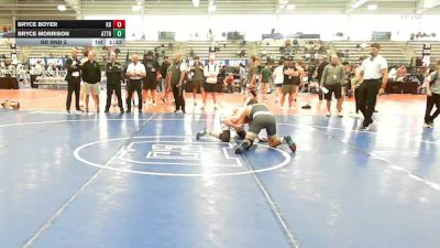 152 lbs Rr Rnd 3 - Bryce Boyer, Kraken Black - HSB vs Bryce Morrison, Attrition Wrestling Gold - HSB