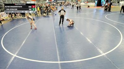 Junior Girls - 125 lbs Quarters - Stacy Ash, Missouri vs Kandice Spry, Ohio