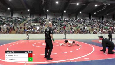 110 lbs Round Of 16 - Roman Stewart-Evans, Georgia vs Raymond Crouso, TitleTown Wrestling Academy