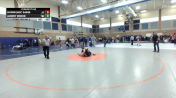 170lbs Cons. Round 6 - Aubrey Moore, Timberline (Girls) vs Jayden (Lily) Sasse, Lakes (Girls)