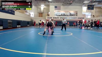 197 lbs Round 1 (6 Team) - Demaris Medlock, Carl Albert State vs Ian Dickinson, Western Wyoming College