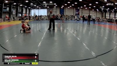 100 lbs Rd# 4- 2:00pm Friday Final Pool - Thales Silva, Cali Red vs Nolan DeShon, Minion Black