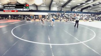 174 lbs Quarterfinal - Jacob Wright, Washington And Lee vs Kadin Khalloufi, Johns Hopkins